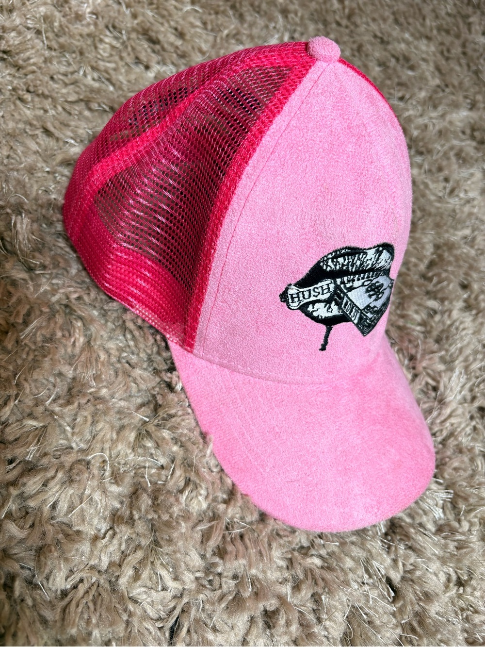 Trucker Cap Two-Tone Pink Women’s